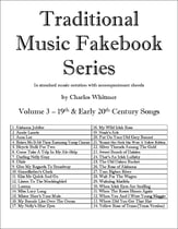 Traditional Music Fakebook Series piano sheet music cover